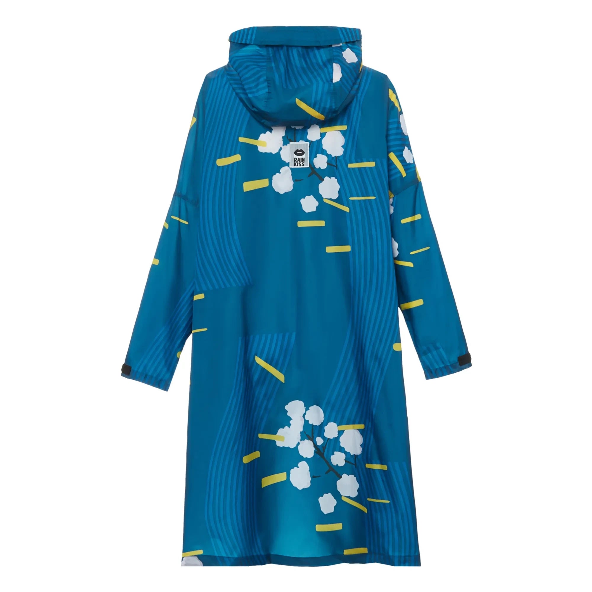 Rainkiss - Capa de lluvia impermeable Cherry Blossom Japan | Azul