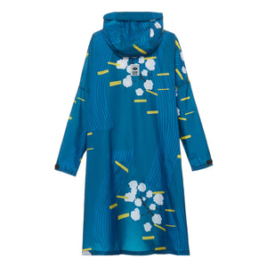 Rainkiss - Capa de lluvia impermeable Cherry Blossom Japan | Azul