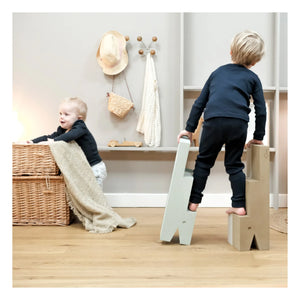 BObles - Mueble de escalada cocodrilo de EVA | Verde