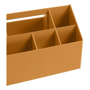Muuto - Caja de almacenamiento de diseño Toolbox | Naranja Óxido