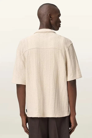 AllSaints TRACE Camisa de algodón
