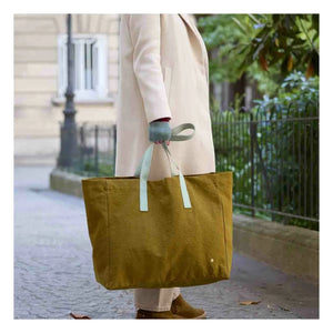 La cerise sur le gâteau - Bolsa de la compra Iona de algodón orgánico | Gold