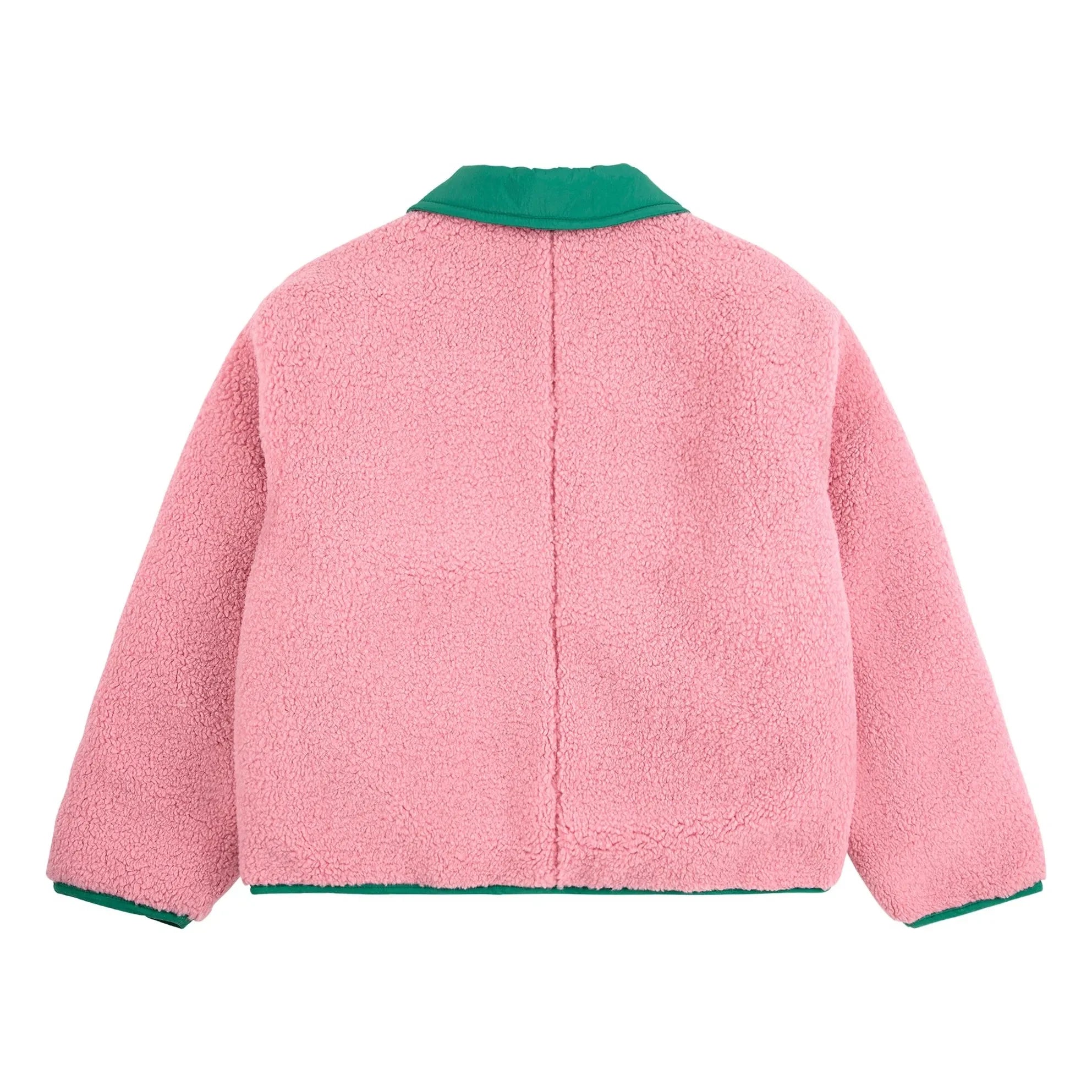 Bobo Choses - Chaqueta de fibra reciclada impermeable de doble cara | Verde