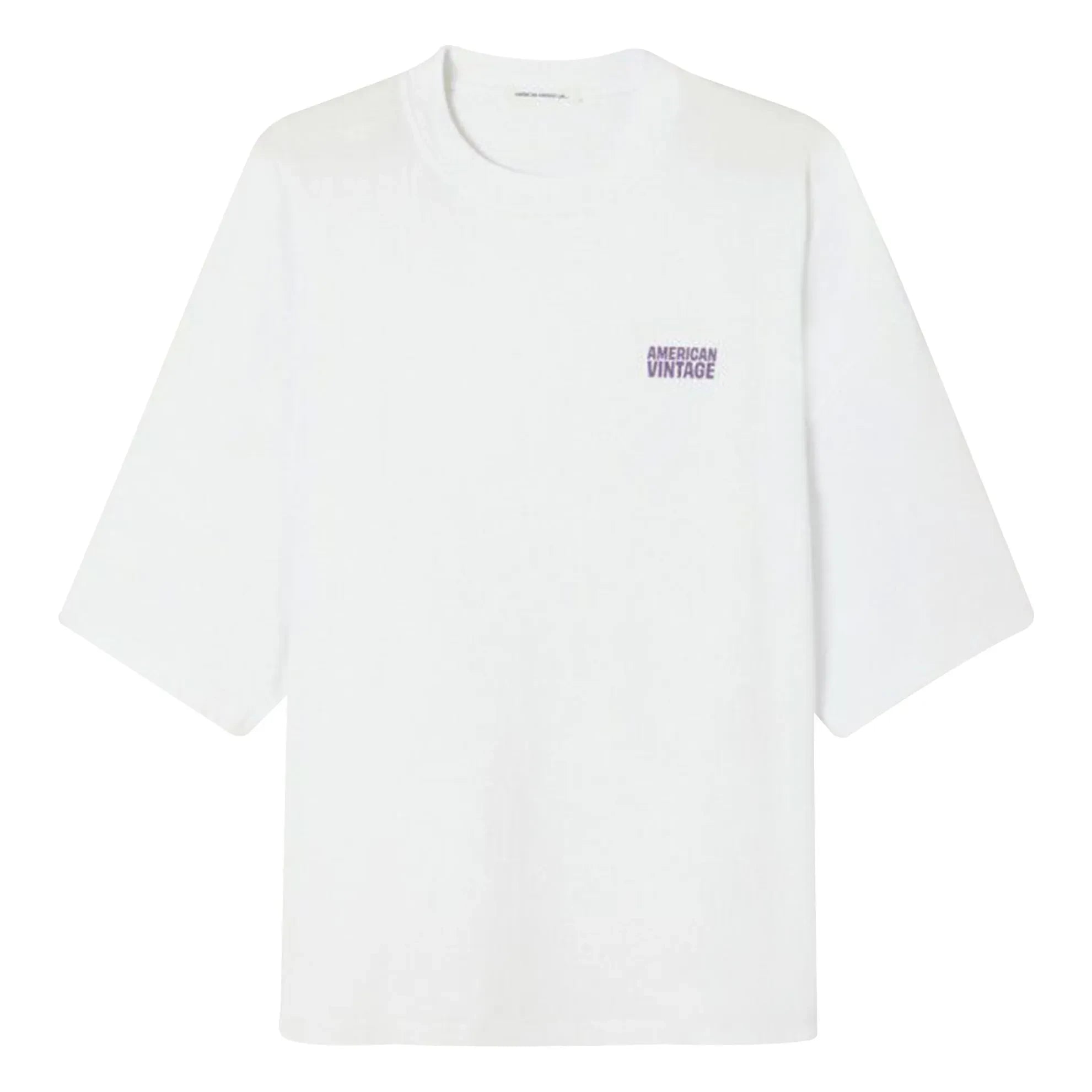 American Vintage - Camiseta de algodón Gixy | Blanca