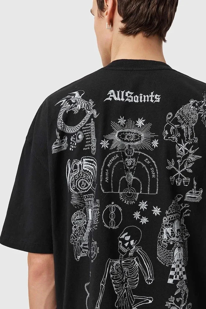 Camiseta de algodón TERRA de AllSaints