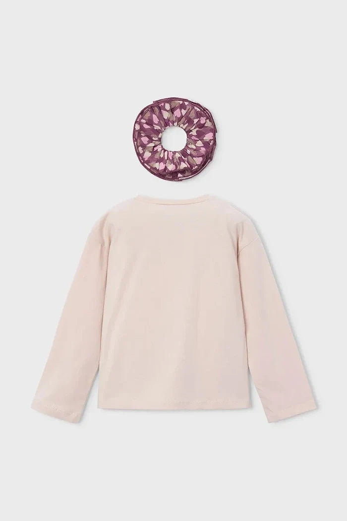 Blusa de manga larga de algodón para niños Mayoral