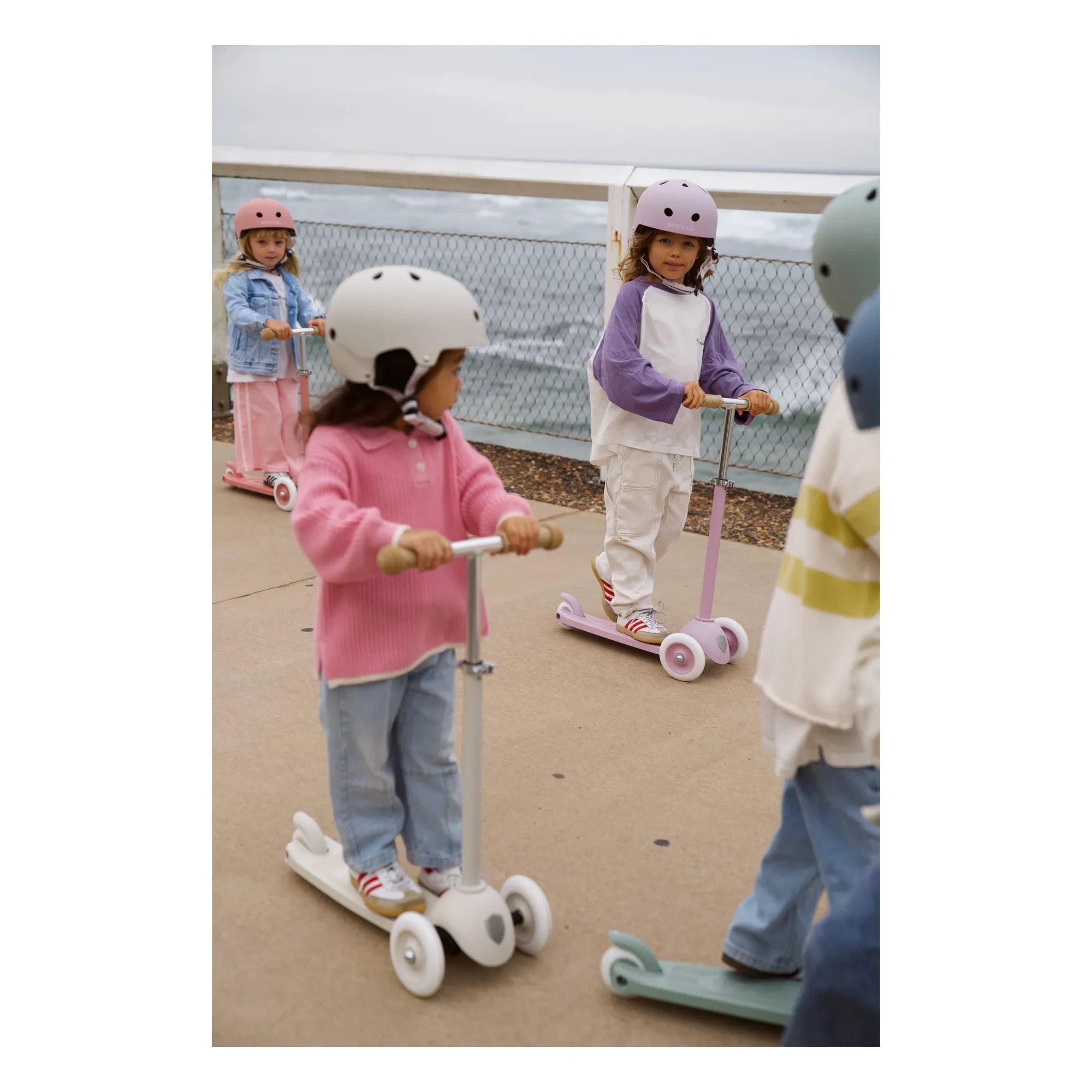 Banwood - Patinete Eco | Blanco Roto