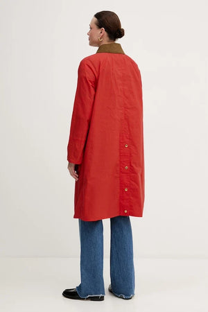 Chaqueta Larga de Algodón Hollington Barbour para Mujer