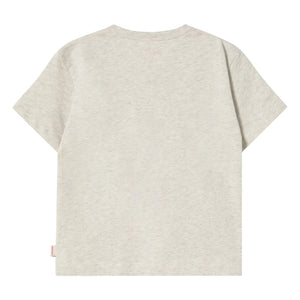 Tinycottons - Camiseta de algodón orgánico Tiny & Tiny Dogs | Beige jaspeado