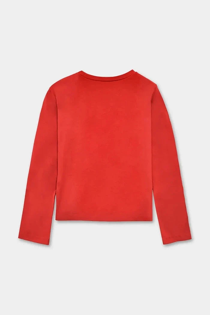 Blusa de manga larga para niña Mayoral