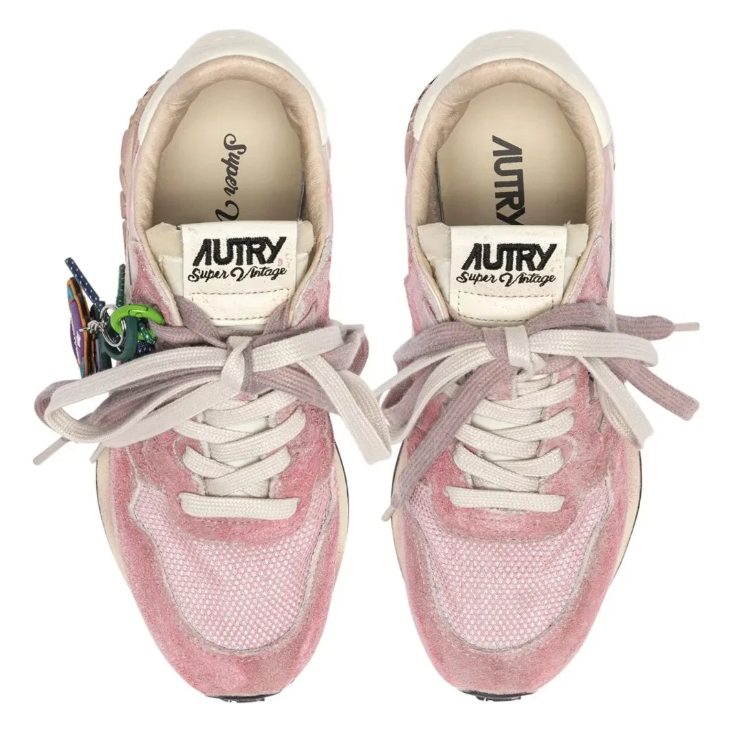 Autry - Reelwind Súper Vintage Zapatillas Deportivas Bajas | Rosa