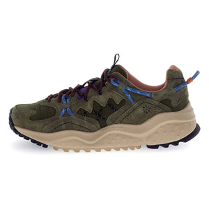 Flower Mountain - Yamabushi Uni Süet ve Naylon Sneakers | Gri