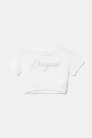 Camiseta de algodón para niños Desigual