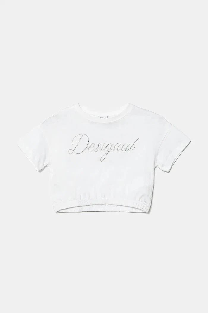 Camiseta de algodón para niños Desigual