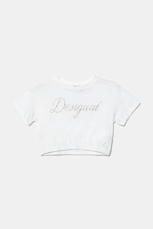 Camiseta de algodón para niños Desigual