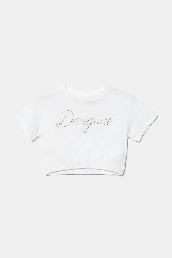 Camiseta de algodón para niños Desigual
