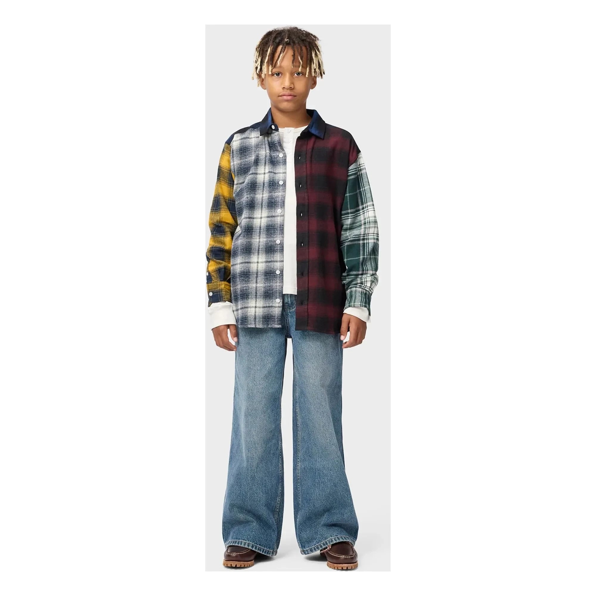 Molo - Gömlek Remon Kareli Organik Pamuk | Siyah