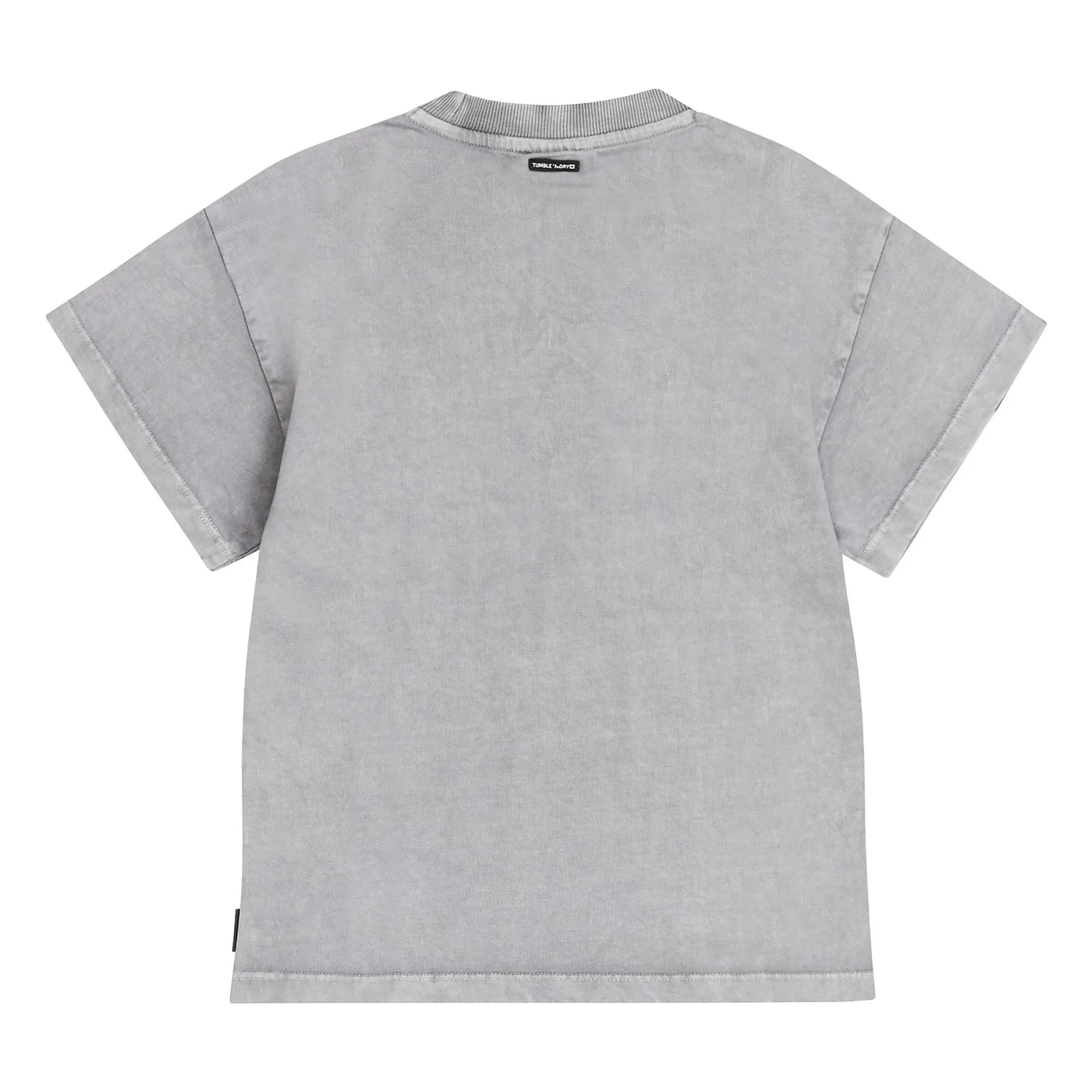 Tumble N'Dry - Camiseta holgada Sunbury Algodón orgánico | Gris claro