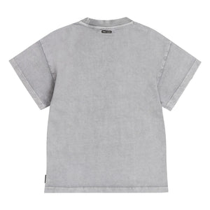 Tumble N'Dry - Camiseta holgada Sunbury Algodón orgánico | Gris claro