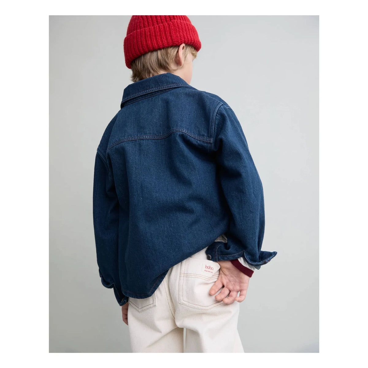 Búho - Sobrecamisa Kot | Azul