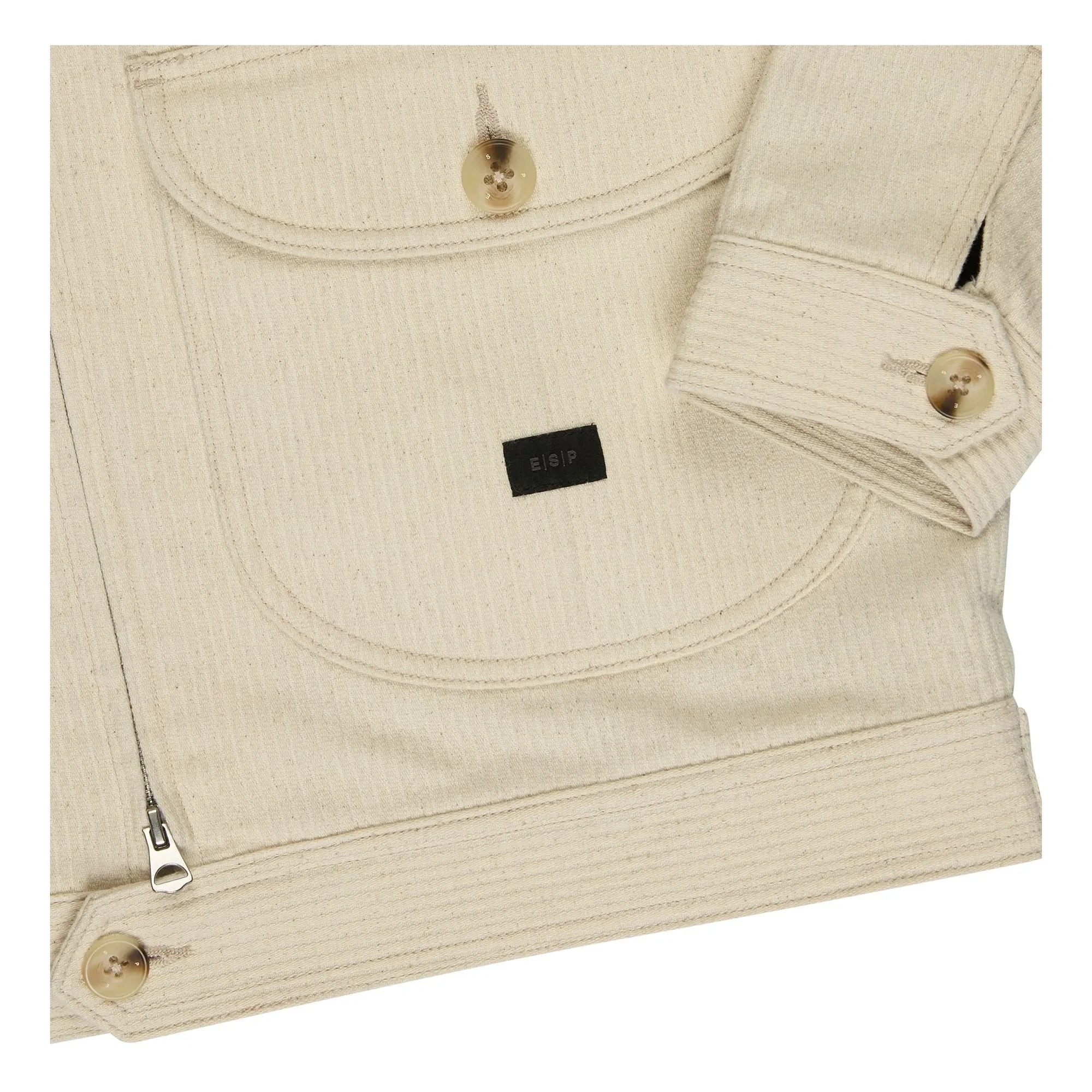 Element - Chaqueta con cremallera Worker | Crema