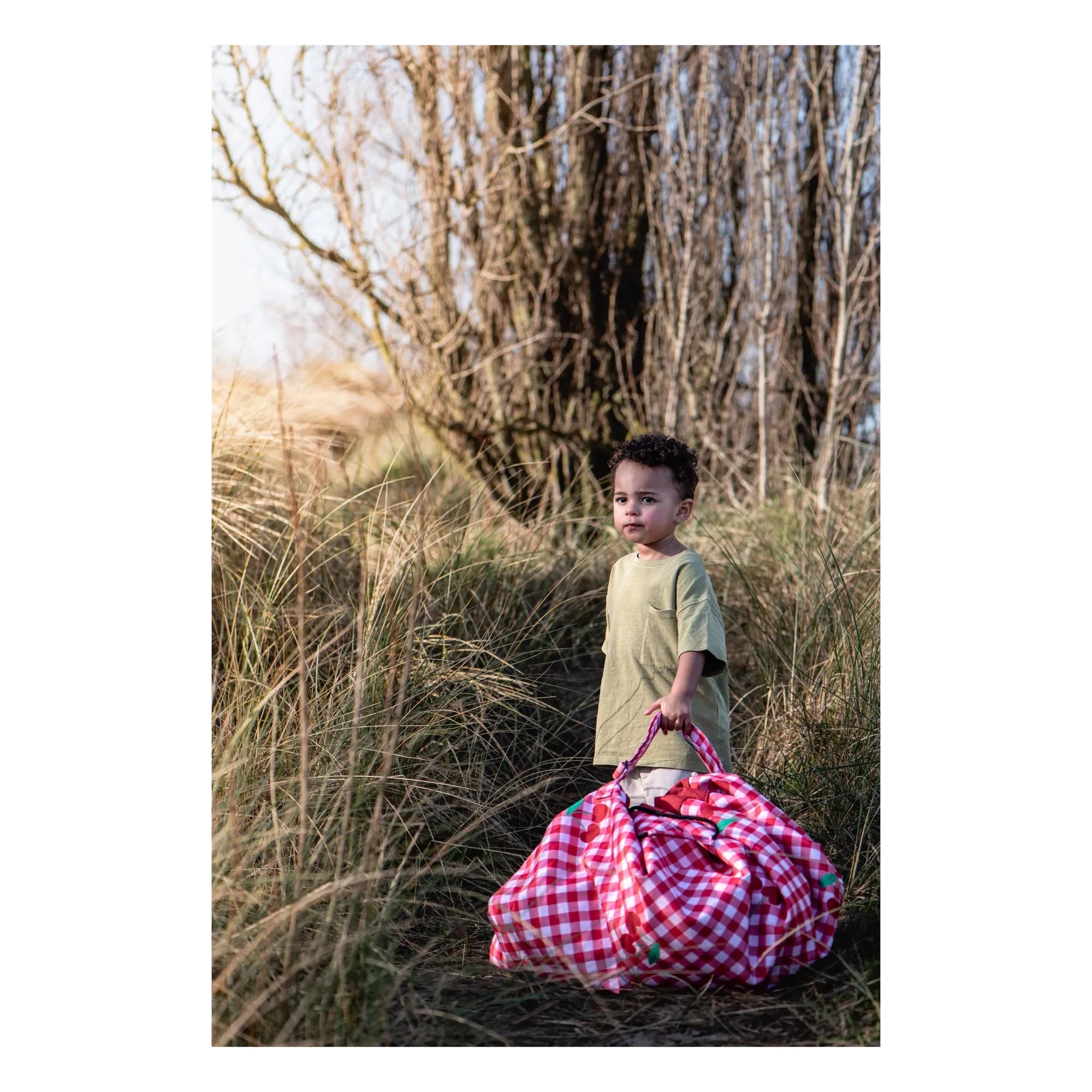 Play and Go - Bolsa/Manta de Juego para Exteriores Noomad - Picnic | Rojo
