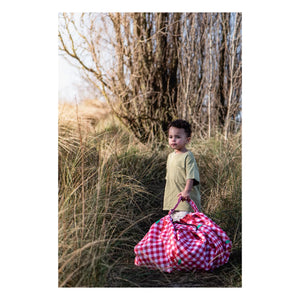 Play and Go - Bolsa/Manta de Juego para Exteriores Noomad - Picnic | Rojo