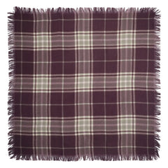 Bompard - Swann Tartan Kaşmir Mini Eşarp | Garnet
