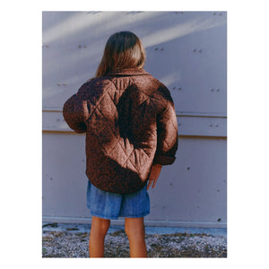 Marlot Paris - Chaqueta Henriette Leopar | Marrón