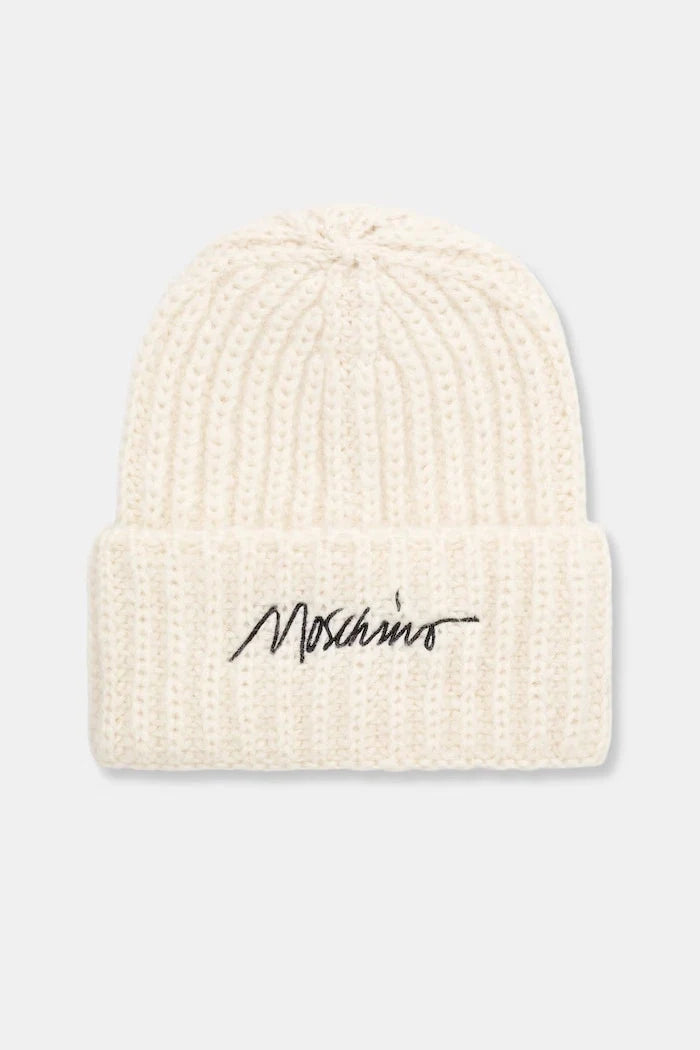 Gorro beanie de lana Moschino para mujer