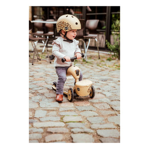 Scoot & Ride - Patinete 2 en 1 Leopardo