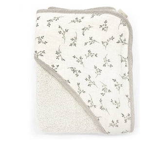 Babyshower - Capa de baño color oliva | Crudo