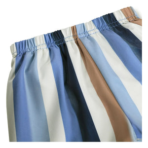 Molo - Shorts de baño a rayas Newton con fibra reciclada | Azul