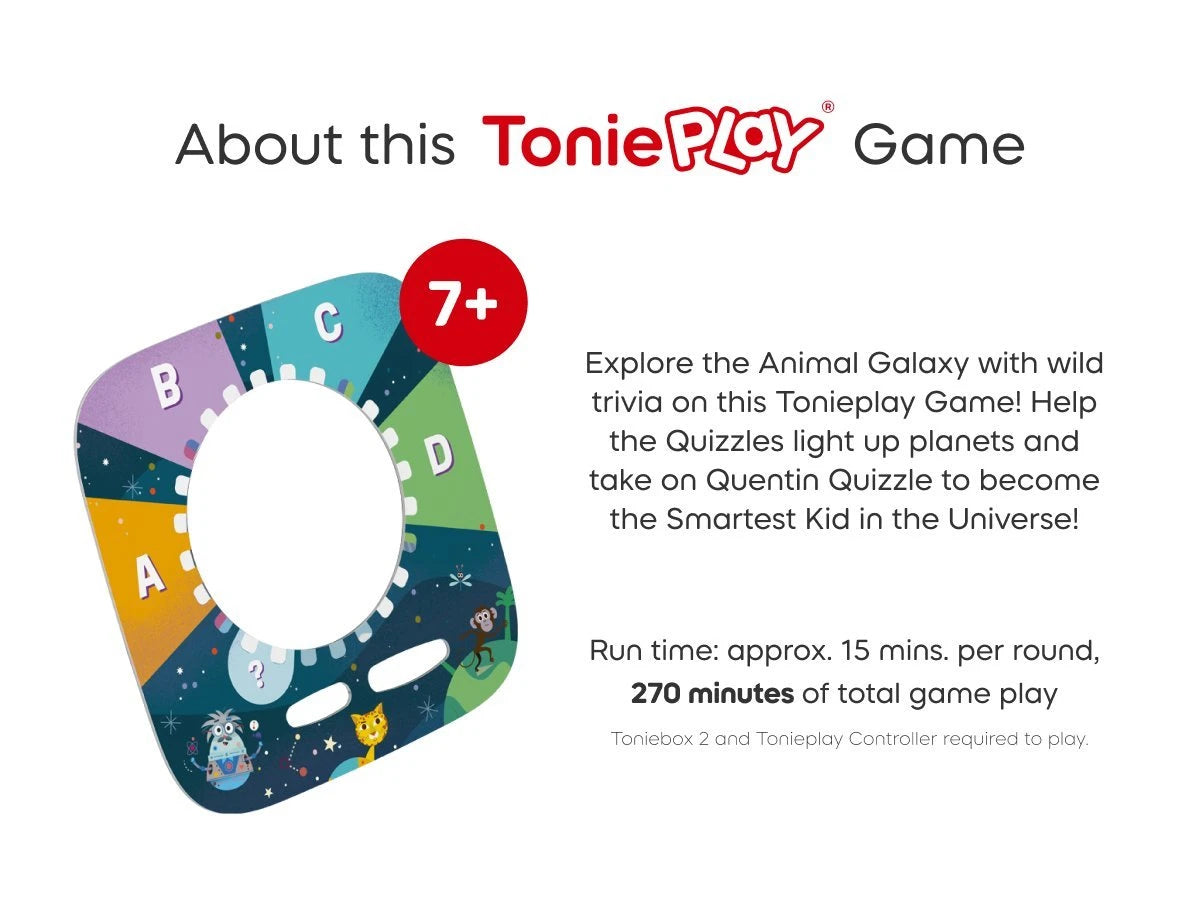 Tonies - Inglés The Quizzles: Todo Sobre los Animales - Tonieplay