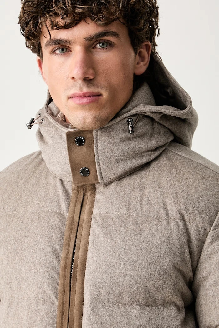 Chaqueta acolchada de cachemira para hombre Paul&Shark