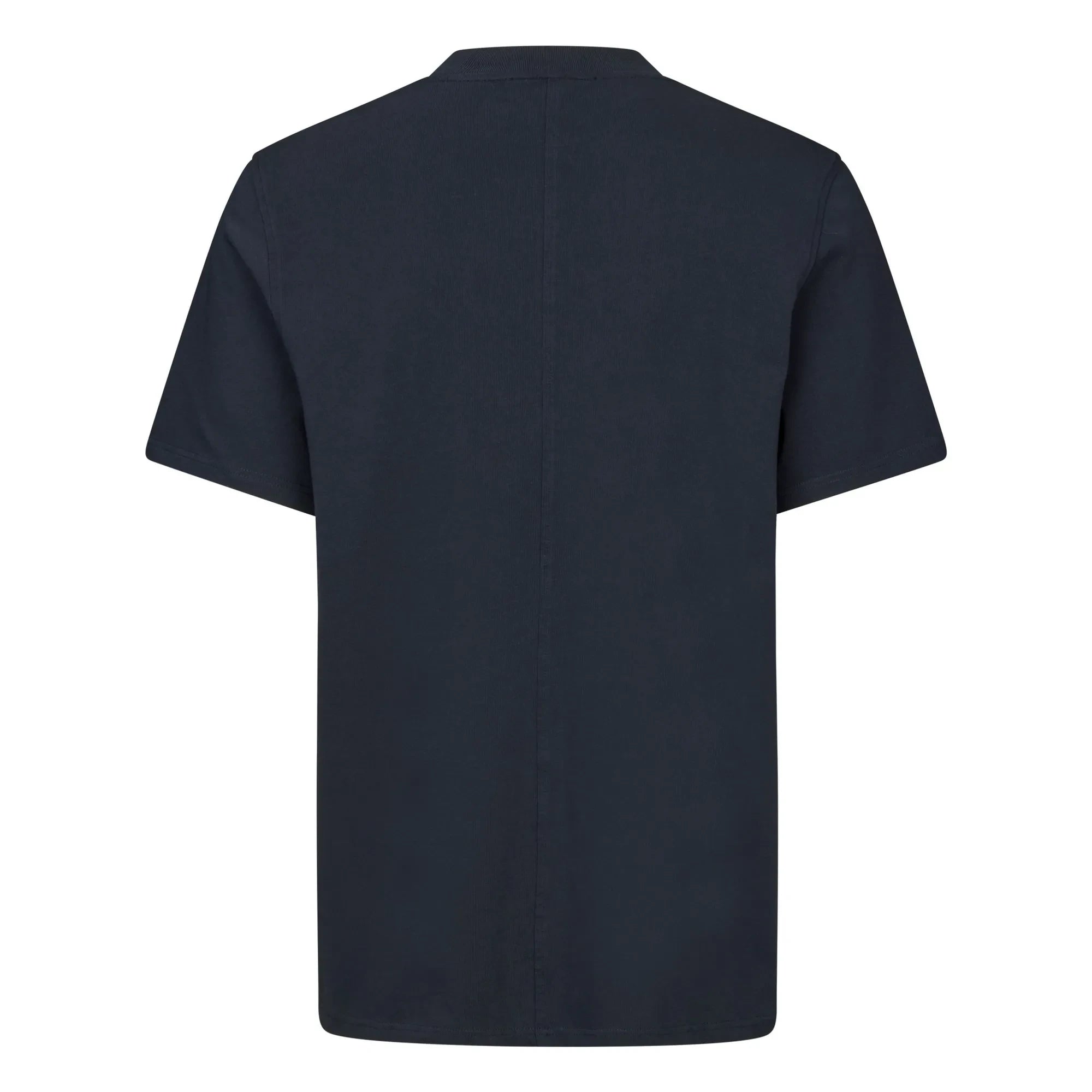 Samsoe Samsoe - Norsbro 6024 Camiseta de Algodón Orgánico | Azul Oscuro