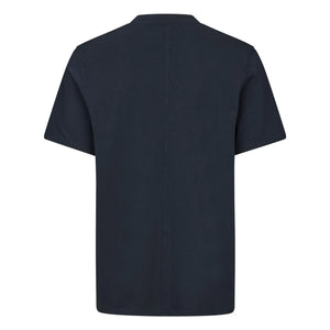 Samsoe Samsoe - Norsbro 6024 Camiseta de Algodón Orgánico | Azul Oscuro