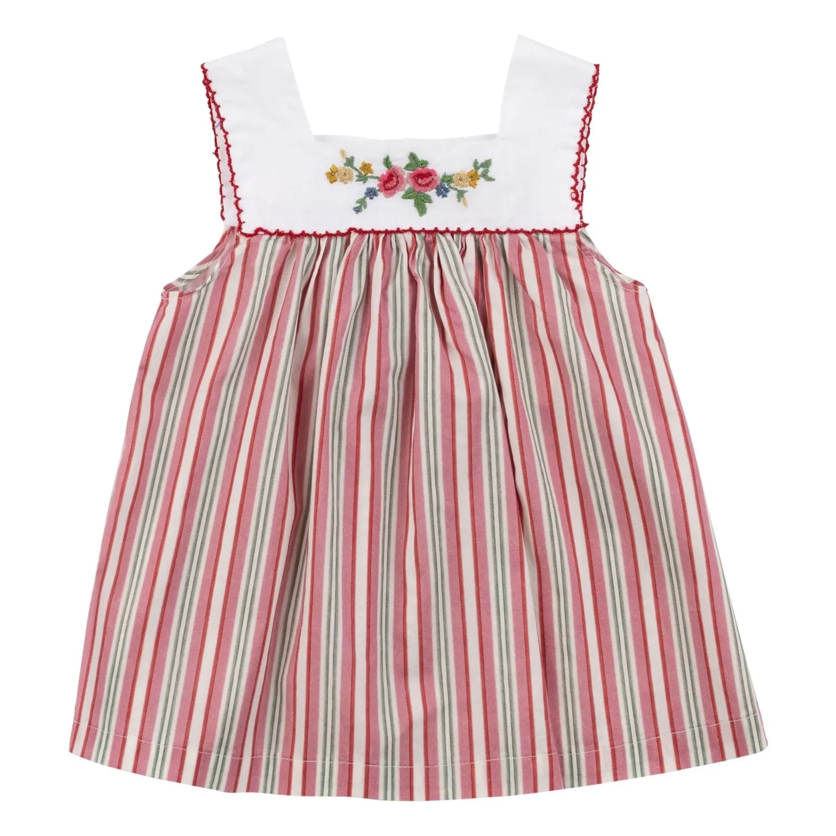 Babe & Tess - Vestido de rayas Marta | Rosa