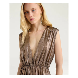 Momoni - Ysla Vestido | Bronce