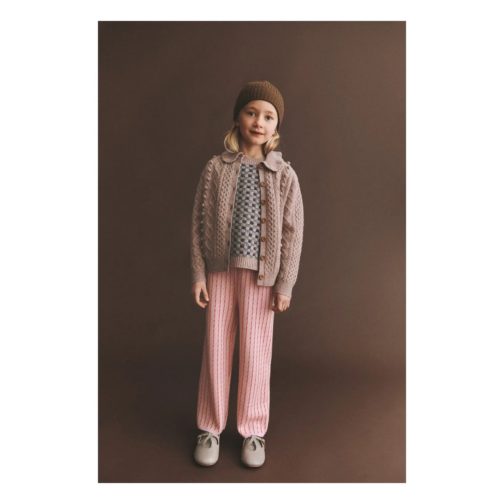 FUB - Merinos Yün Pantolon | Pembe