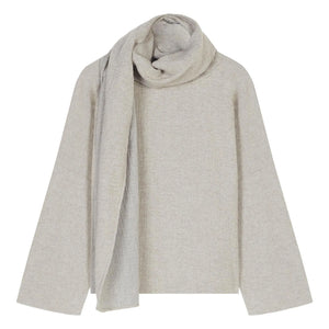 Masscob - Top Dorian Lana Virgen | Gris