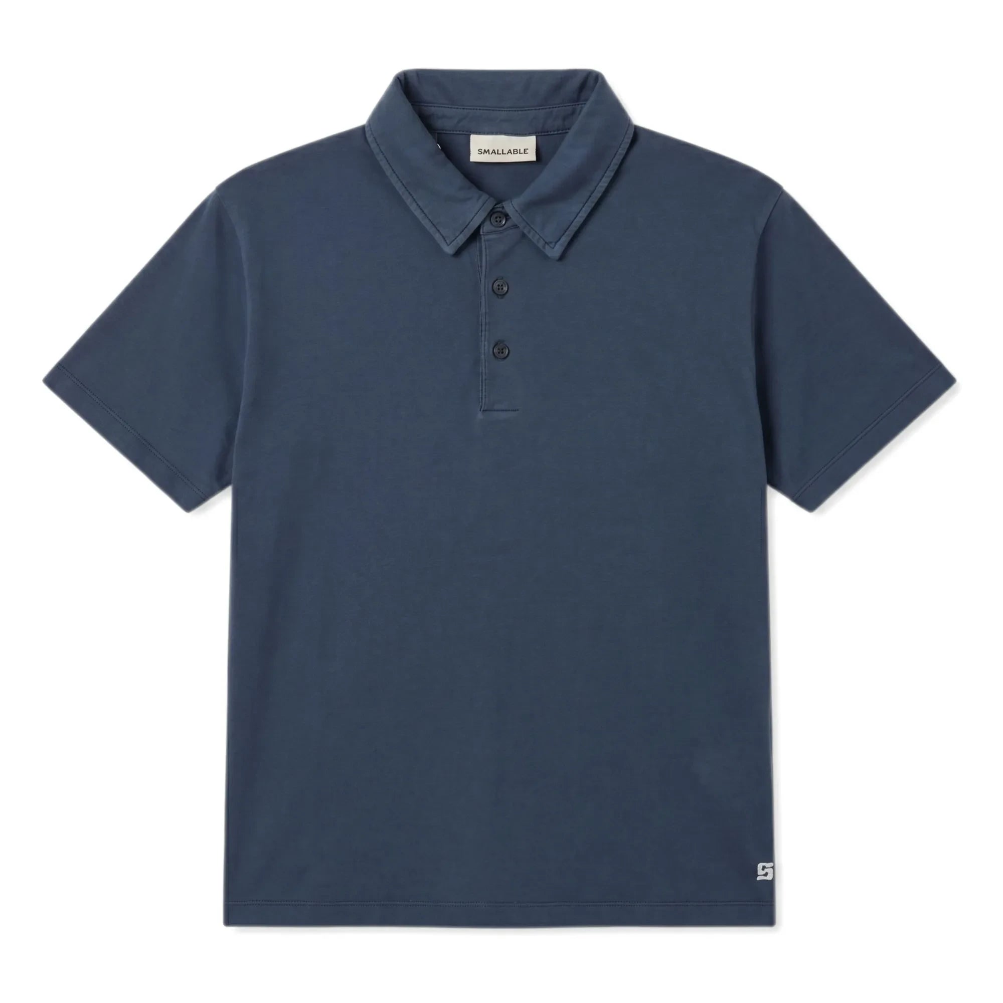 Smallable Man - Polo Fjord Algodón Pima | Azul noche