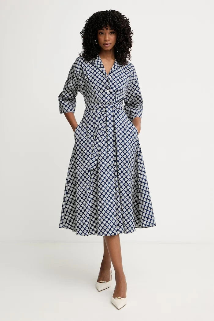 Vestido de algodón Weekend Max Mara UNIGENO