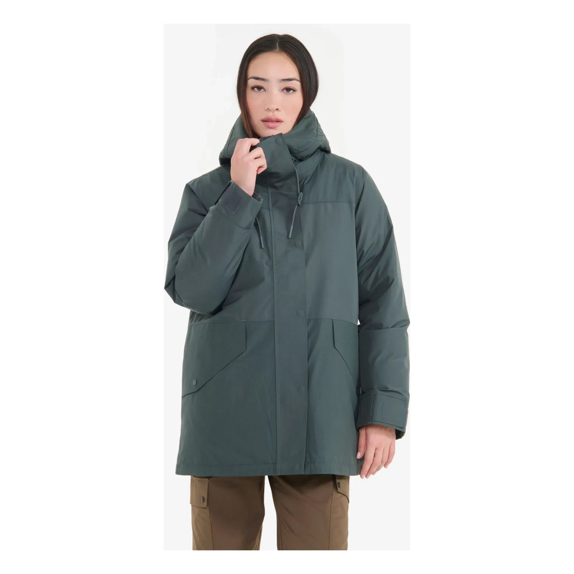 Aigle - Parka Mi-Longa de Fibra Reciclada Gore-Tex | Verdigris