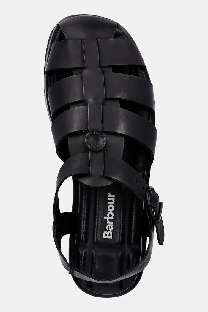 Barbour Sandalias de cuero Hindburn para mujer