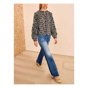 Ulla Johnson - Blusa Azrou | Negro