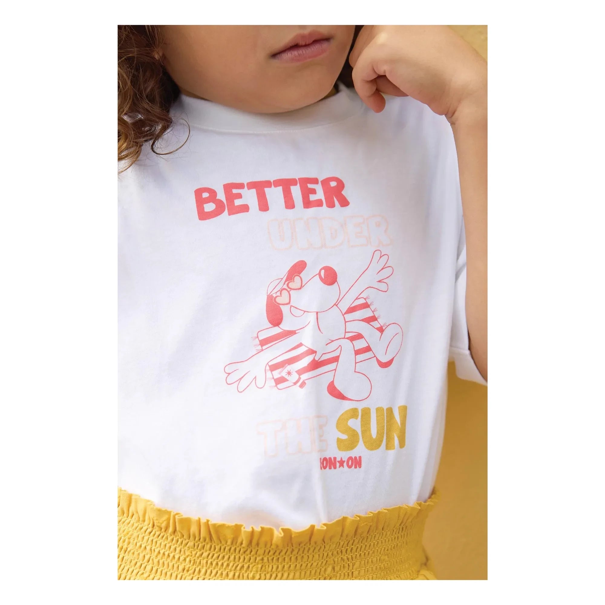 Bonton - Camiseta Livo Sun | Blanco