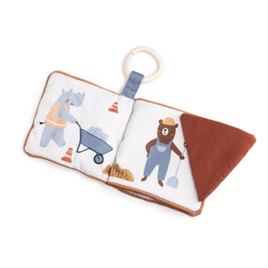 Sebra - Libro de actividades de peluche Builders