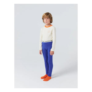 Bobo Choses - Pijama de modal y algodón orgánico con cocodrilo | Azul real