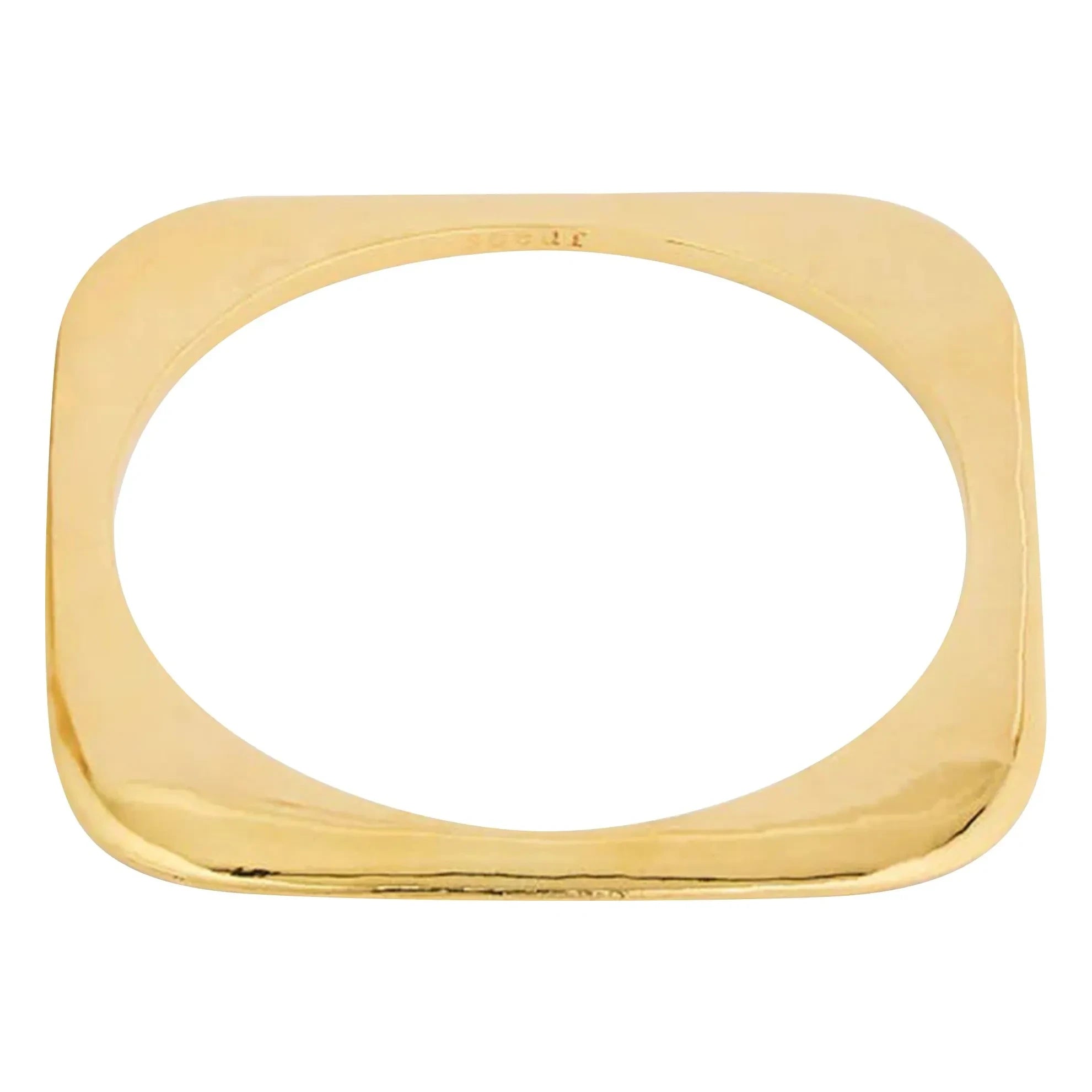 Soeur - Pulsera lisa cuadrada | Oro